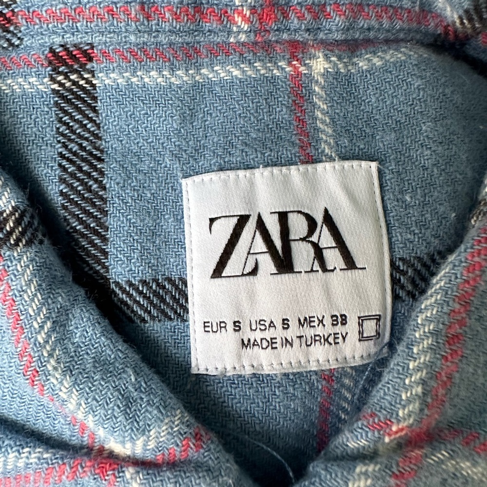 Zara flannel shirt - Picture 6 of 6